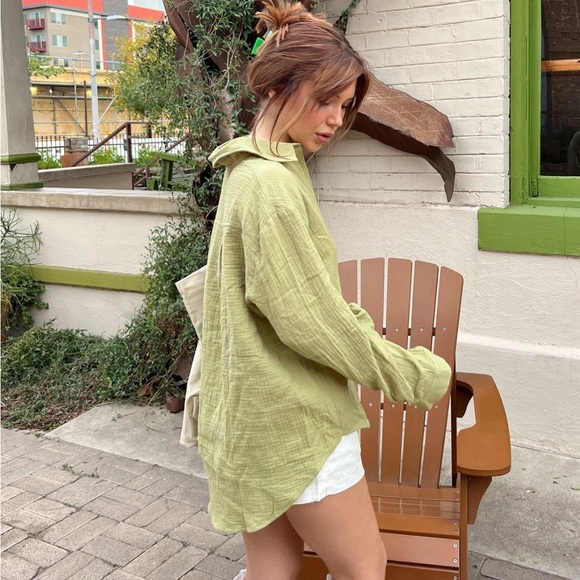 Mahalia Shirt Green - Picture 1 of 7